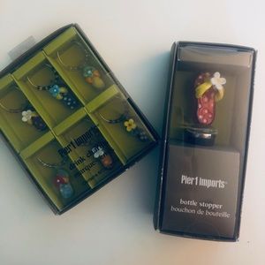 Drink Charms & Bottle Stopper